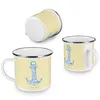 Mr. & Mrs. Panda Pott Anker Blau - Gelb Pastell - Geschenk, Produktbild-Vorschau 4