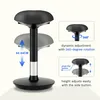 A diagram showing an adjustable stool with text and inset images explaining its features. Náhled obrázku produktu