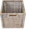 Ławka Bienne, schowek, 3 kosze, Kubu rattan wiklinowy, Podgląd zdjęcia produktu 6