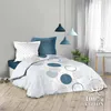 3tlg. Bettwäsche 240x220 Baumwolle Übergröße Bettdecke Produktbild-Vorschau 1