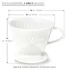 Creano Porzellan Kaffeefilter (Weiß), Filter Größe 4 für Produktbild-Vorschau 4