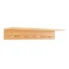 Wandgarderobe ‘Fjord’ mit Regal und 6 Haken 58,5 x 16,5 x Produktbild-Vorschau 2
