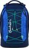 Satch Pack Crossed Blue Sneaker Style Schulrucksack 3tlg. Produktbild-Vorschau 2