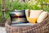 MuchoWow® Outdoor Kissen - Wasser - See - Bäume - Produktbild-Vorschau 3
