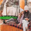 Houpačka čapí hnízdo SWINGO XXL 120 cm zelená Náhled obrázku produktu 4