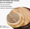LAMO Manufaktur Tischplatte rund 90 cm aus Naturholz | Produktbild-Vorschau 4