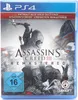The image shows the front cover of a PlayStation 4 game case for Assassin's Creed III Remastered. Produktbild-Vorschau