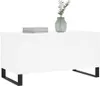 vidaXL Konferenční stolek bílý 90x44,5x45 cm Dřevěný Náhled obrázku produktu 4