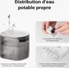 Fudajo Distributeur de nourriture et d'eau 28,3 x 18 x 29,8 Voir les images du produit 6