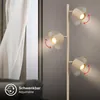 BRILONER - Vloerlamp met voetpedaal, 3x GU10, verstelbaar, Productafbeelding-voorbeeld 6