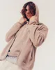 Canvas 3739 | Uni Zip-Up Poly-Baumwolle Fleece Hoodie - Produktbild-Vorschau 6