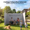 3-teiliges Set Seitenteile mit Reißverschluss für 3 x 3 m Produktbild-Vorschau 4