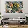 Bilder auf glas - Einteilig - Blätter modern bunt - Produktbild-Vorschau 6