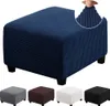 Copri pouf elasticizzato copri poggiapiedi copri sgabello, Anteprima dell’immagine prodotto 1