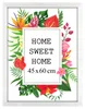 Rám na obrázky MG Design, bílý, 45 x 60 cm – vyrobený z Náhled obrázku produktu 1