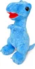 A blue plush dinosaur toy is shown against a white background. Náhled obrázku produktu