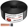 5m Gummischlauchleitung Baustellenkabel H07RN-F 1x4 Produktbild-Vorschau 4
