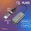 Usb 3.2 Ethernet Adaptér Lan Connector Rj45 5Gbps Usb-C Náhled obrázku produktu 3
