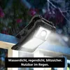 2er Set Solarleuchte mit Bewegungsmelder, LED Außenleuchte Produktbild-Vorschau 2