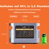 Fine Life Pro Stromerzeuger 500Wh Tragbare Powerstation Produktbild-Vorschau 4