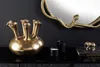 riess-ambiente Handgefertigte Vase KIYA 35cm gold mit Produktbild-Vorschau 4
