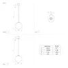 EGLO Rondo 3, disponible en , blanco, vidrio, acero, Vista previa de la imagen del producto 4