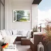 ARTland Wandbild Alu für Innen & Outdoor Hortensien am See Produktbild-Vorschau 5
