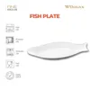 Wilmax Fischplatte 31.5 cm aus Porzellan Weiß WL-992008/A Produktbild-Vorschau 3