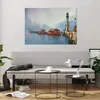 Bilder auf glas - Hafen Laterne Boot - 100x70cm - Produktbild-Vorschau 6