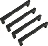4er-Set Klassische Metallmöbelgriffe 160 mm in Matt Schwarz Produktbild-Vorschau 1