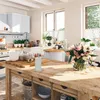Relaxdays Küchenrollenhalter stehend, Bambus & Metall, Produktbild-Vorschau 5