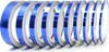 8,5m Zierstreifen 5mm Chrom Blau Auto Motorrad Produktbild-Vorschau 2
