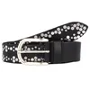 Vanzetti Pelle cintura Belt 35MM W85 Black nero Anteprima dell’immagine prodotto 3