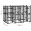 The Living Store Outdoor-Hundezwinger Stahl 5,53 m² Produktbild-Vorschau 7
