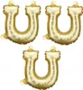 PartyDeco FB278S-019, Spielzeugballon, Folie, Gold, Produktbild-Vorschau 1