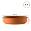 Tapas schalen, set van 4 (2x2) - elk 16x4 cm - ovenschalen Productafbeelding-voorbeeld 4