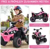 12V Elektro Quad, 2,2-4,3 km/h Kinderquad mit Musik & Licht Produktbild-Vorschau 6