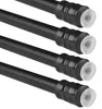Verlengbare gordijnstang 60-90 cm, zwart (set van 4), Productafbeelding-voorbeeld 1