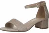 Tamaris Damen Sandalette Sandale Glitzer Blockabsatz Produktbild-Vorschau 6