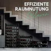Novaliv Weinregal für 72 Flaschen | Flaschenregal schwarz | Produktbild-Vorschau 6