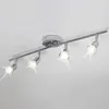 LED Deckenleuchte 4-flammig Schwenkbar Drehbar Metall Produktbild-Vorschau 5