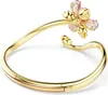 Swarovski Armband Damen Idyllia Bangle Open multicolor gold Produktbild-Vorschau 4