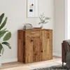 vidaXL Kredens o wyglądzie starego drewna 80x36x75 cm Podgląd zdjęcia produktu 1