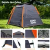 Sumosuma Camping Zelt, Quick Up Kuppelzelte Wurfzelt Produktbild-Vorschau 6
