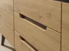 Sideboard Ronson in Artisan Eiche und schwarz Kommode Produktbild-Vorschau 7