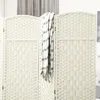 HOMCOM Paravento a 4 ante 180 x 180 cm Divisorio pieghevole Anteprima dell’immagine prodotto 7