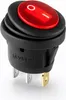 LED Wippschalter 12V IP65 rund Ø20mm EIN/AUS rot beleuchtet Produktbild-Vorschau 1