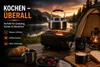 2in1 Gasheizung Camping Gaskocher 1,7kW tragbar Butan Produktbild-Vorschau 5