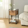 Beistelltisch 'Namsskogan' 62x33x32cm Walnussoptik Produktbild-Vorschau 1