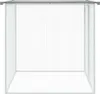 vidaXL Klec pro kuřata se střechou Světle šedá 103x98x90 cm Náhled obrázku produktu 4